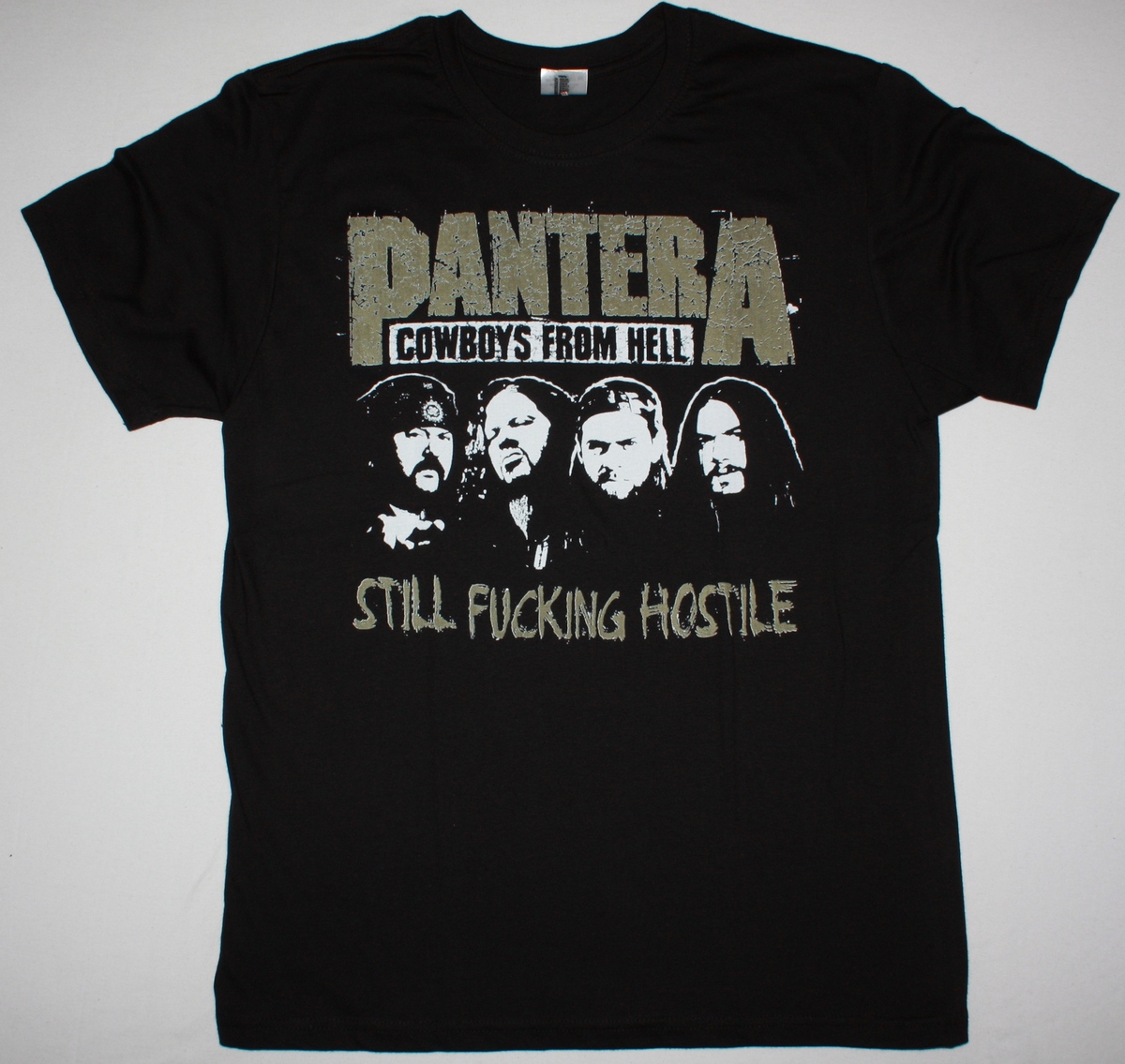 PANTERA STILL FUCKING HOSTILE NEW BLACK T-SHIRT